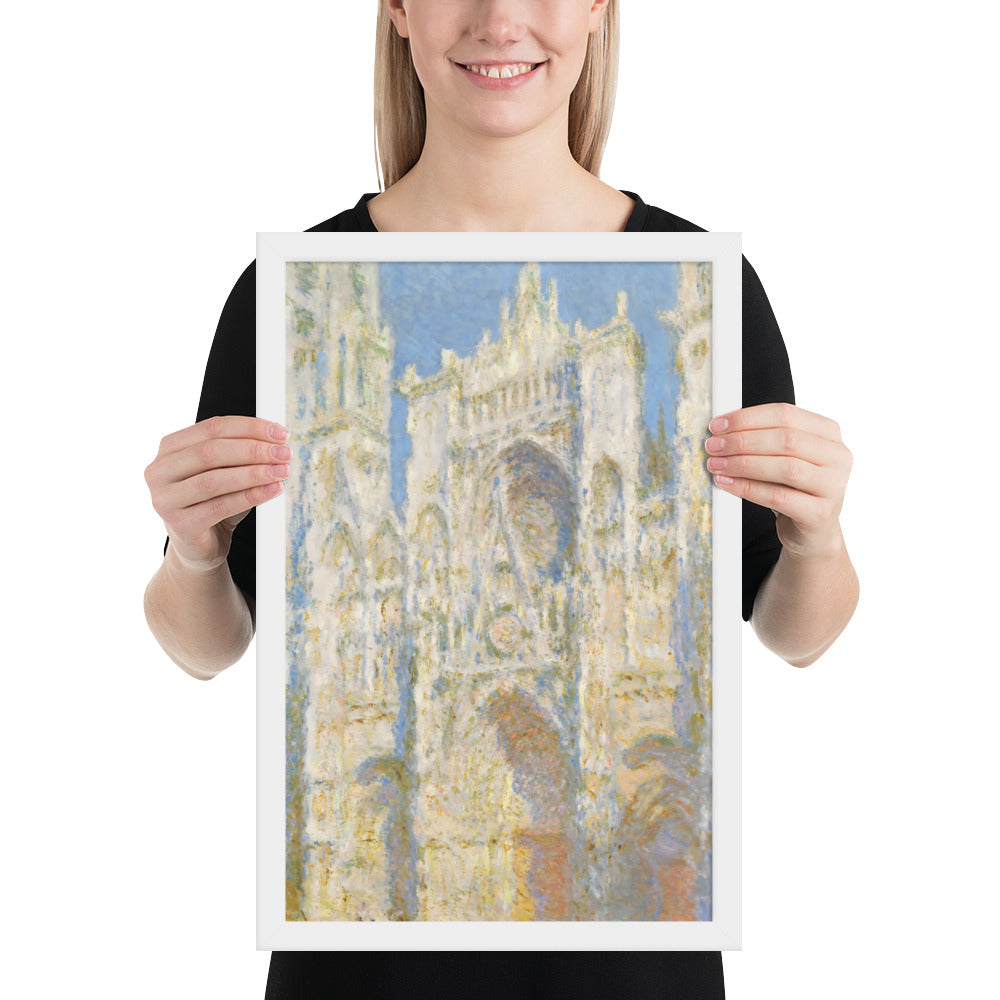 Rouen Cathedral; The Portal (Sunlight) by Claude Monet