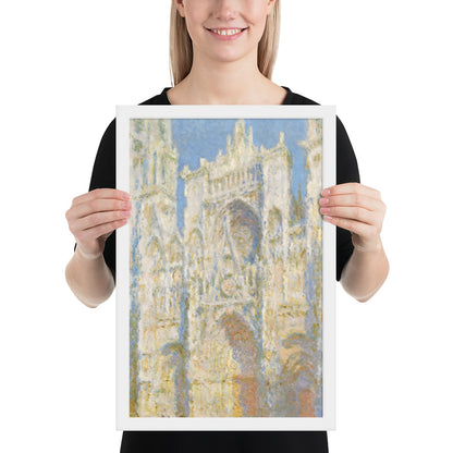 Rouen Cathedral; The Portal (Sunlight) by Claude Monet