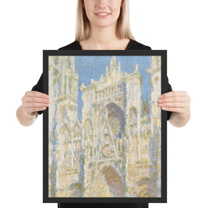 Rouen Cathedral; The Portal (Sunlight) by Claude Monet