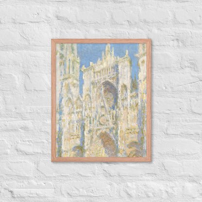 Rouen Cathedral; The Portal (Sunlight) by Claude Monet
