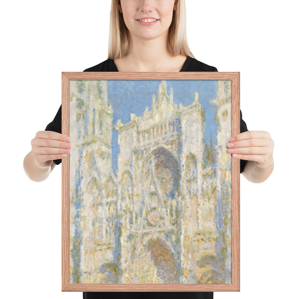 Rouen Cathedral; The Portal (Sunlight) by Claude Monet