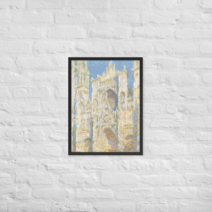 Rouen Cathedral; The Portal (Sunlight) by Claude Monet