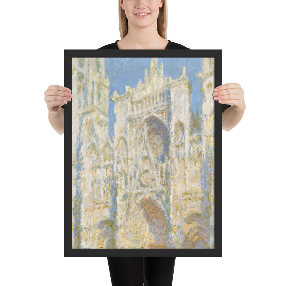 Rouen Cathedral; The Portal (Sunlight) by Claude Monet