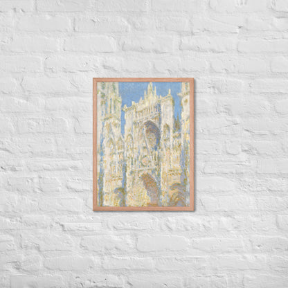 Rouen Cathedral; The Portal (Sunlight) by Claude Monet
