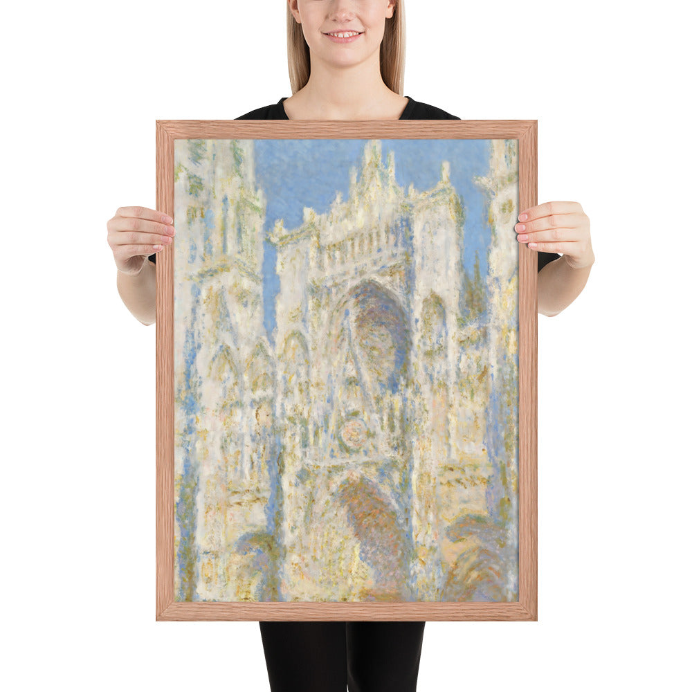 Rouen Cathedral; The Portal (Sunlight) by Claude Monet