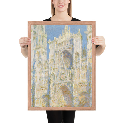 Rouen Cathedral; The Portal (Sunlight) by Claude Monet