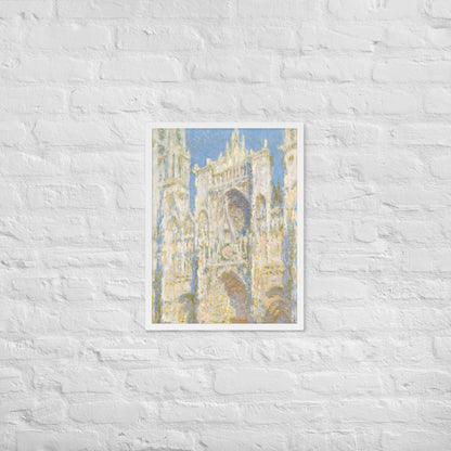 Rouen Cathedral; The Portal (Sunlight) by Claude Monet