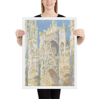 Rouen Cathedral; The Portal (Sunlight) by Claude Monet