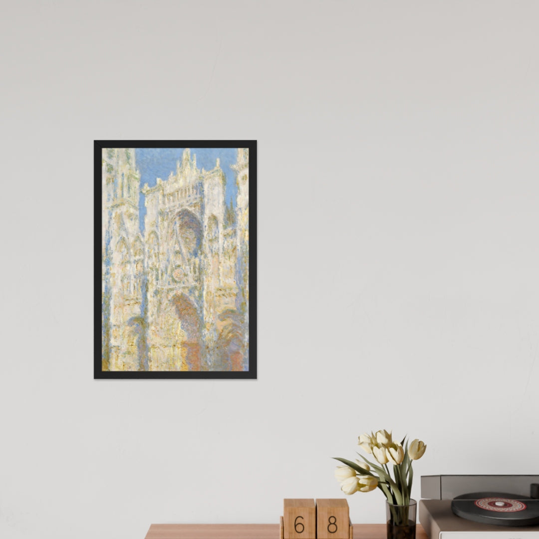 Rouen Cathedral; The Portal (Sunlight) by Claude Monet