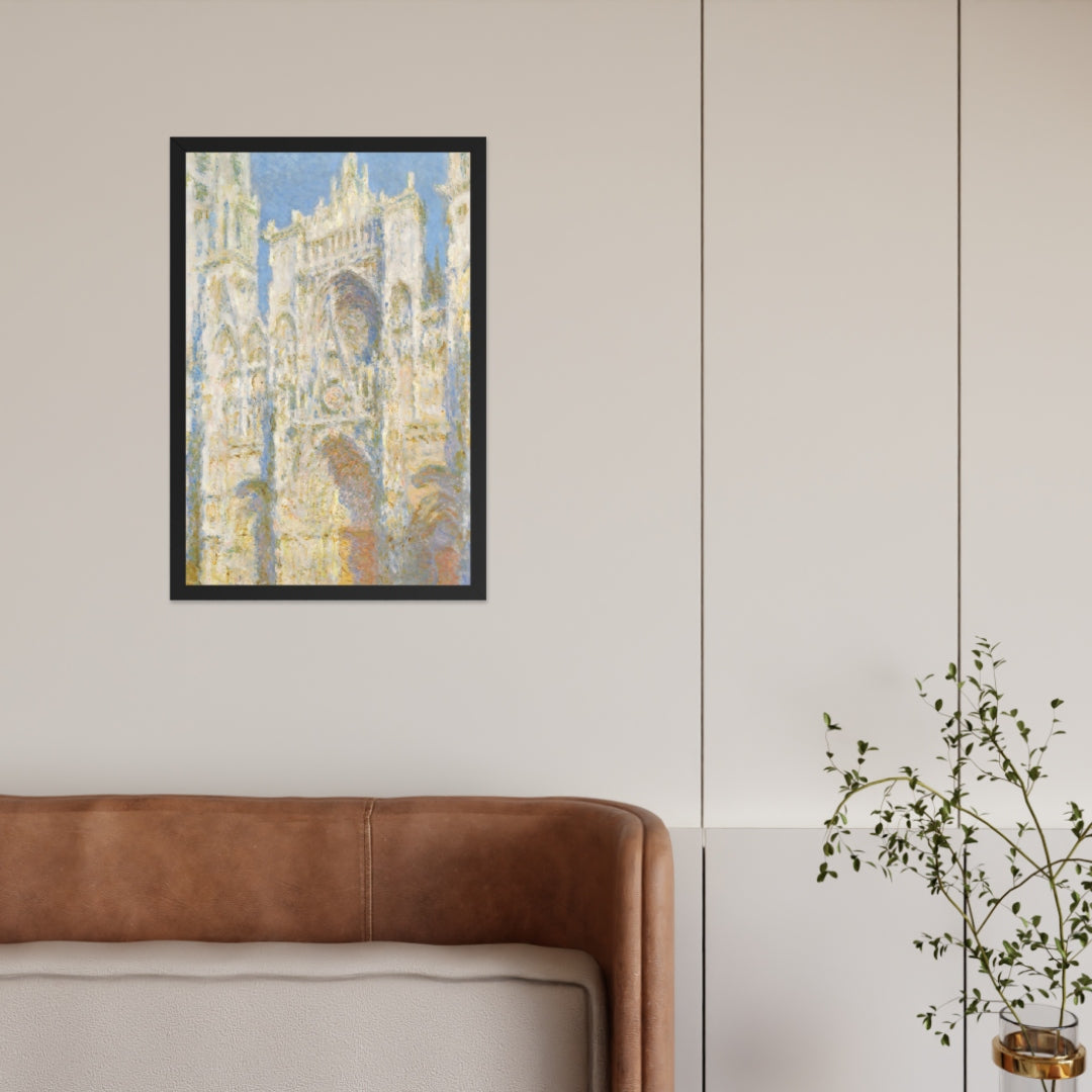 Rouen Cathedral; The Portal (Sunlight) by Claude Monet