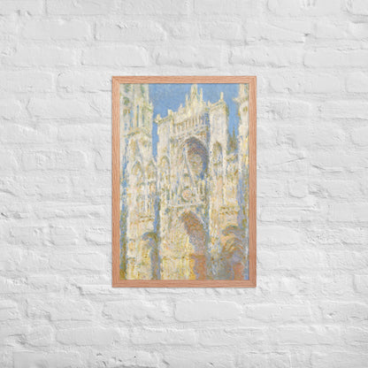 Rouen Cathedral; The Portal (Sunlight) by Claude Monet