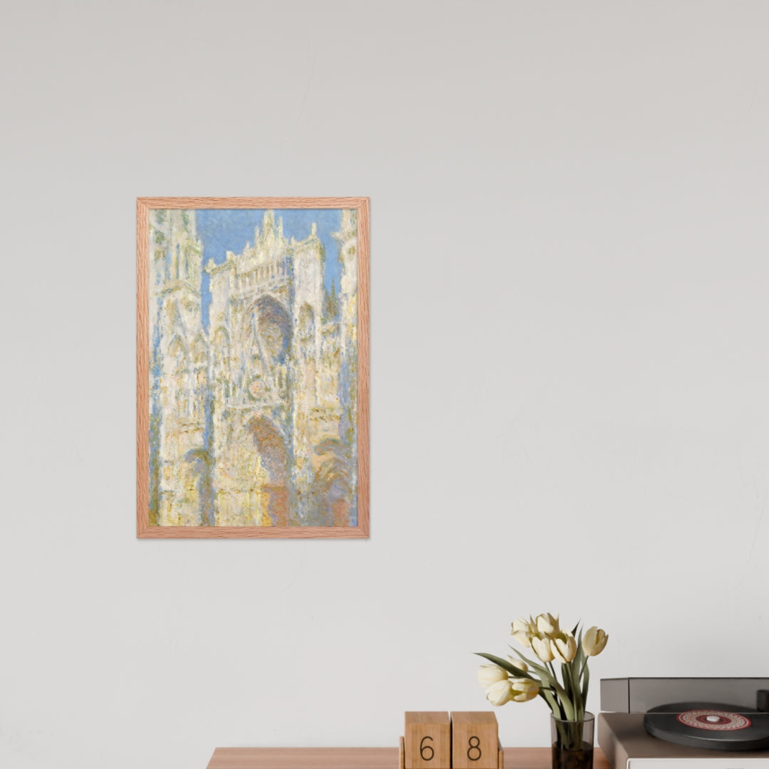 Rouen Cathedral; The Portal (Sunlight) by Claude Monet