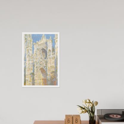 Rouen Cathedral; The Portal (Sunlight) by Claude Monet