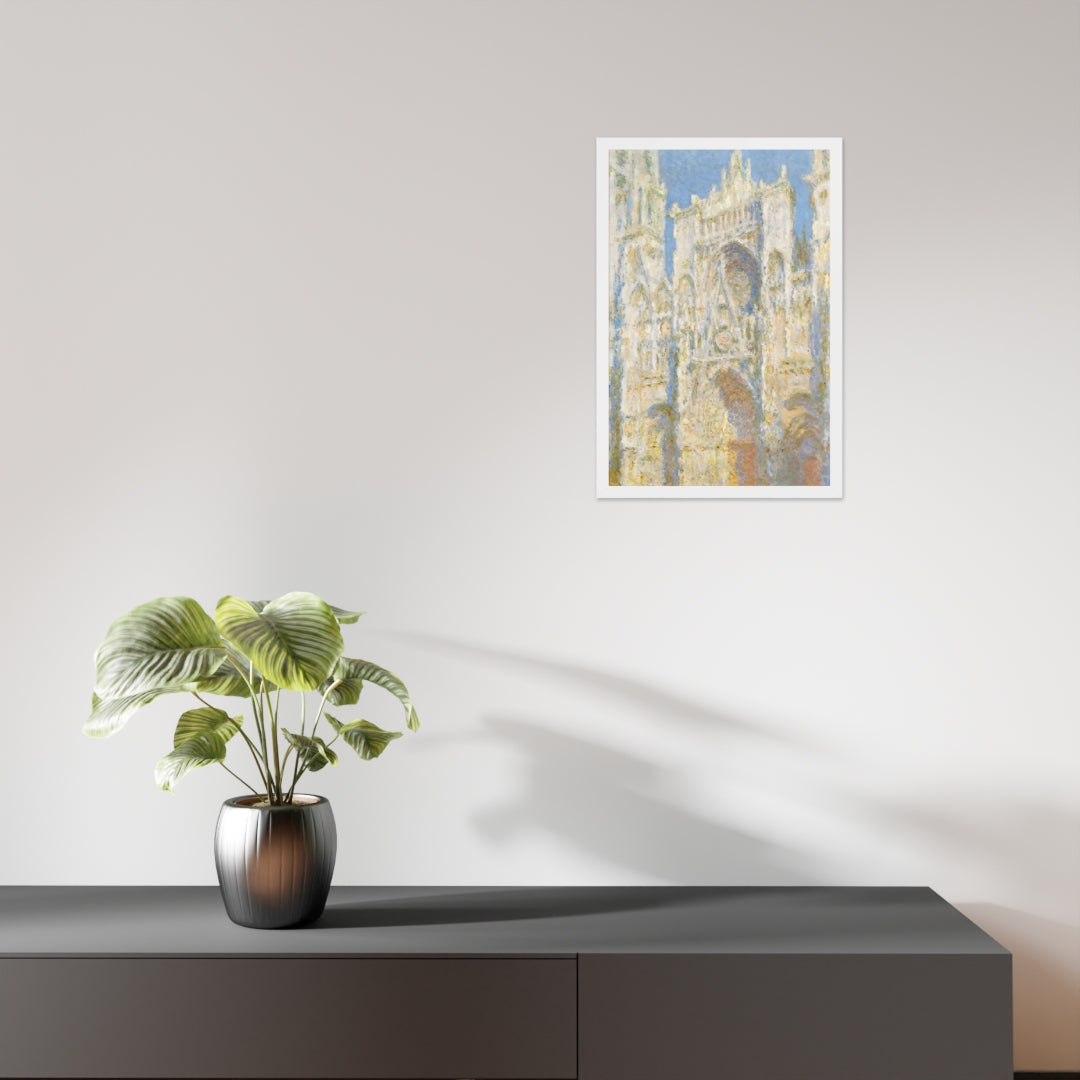 Rouen Cathedral; The Portal (Sunlight) by Claude Monet