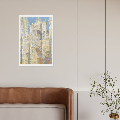 Rouen Cathedral; The Portal (Sunlight) by Claude Monet