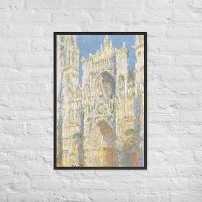Rouen Cathedral; The Portal (Sunlight) by Claude Monet