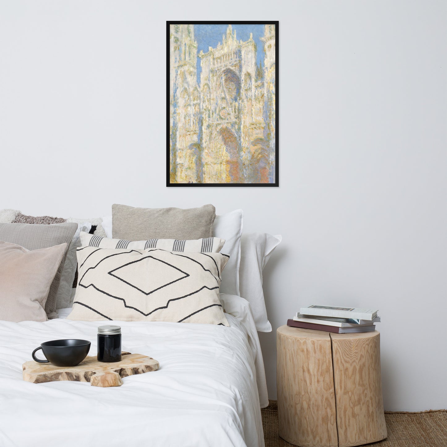 Rouen Cathedral; The Portal (Sunlight) by Claude Monet