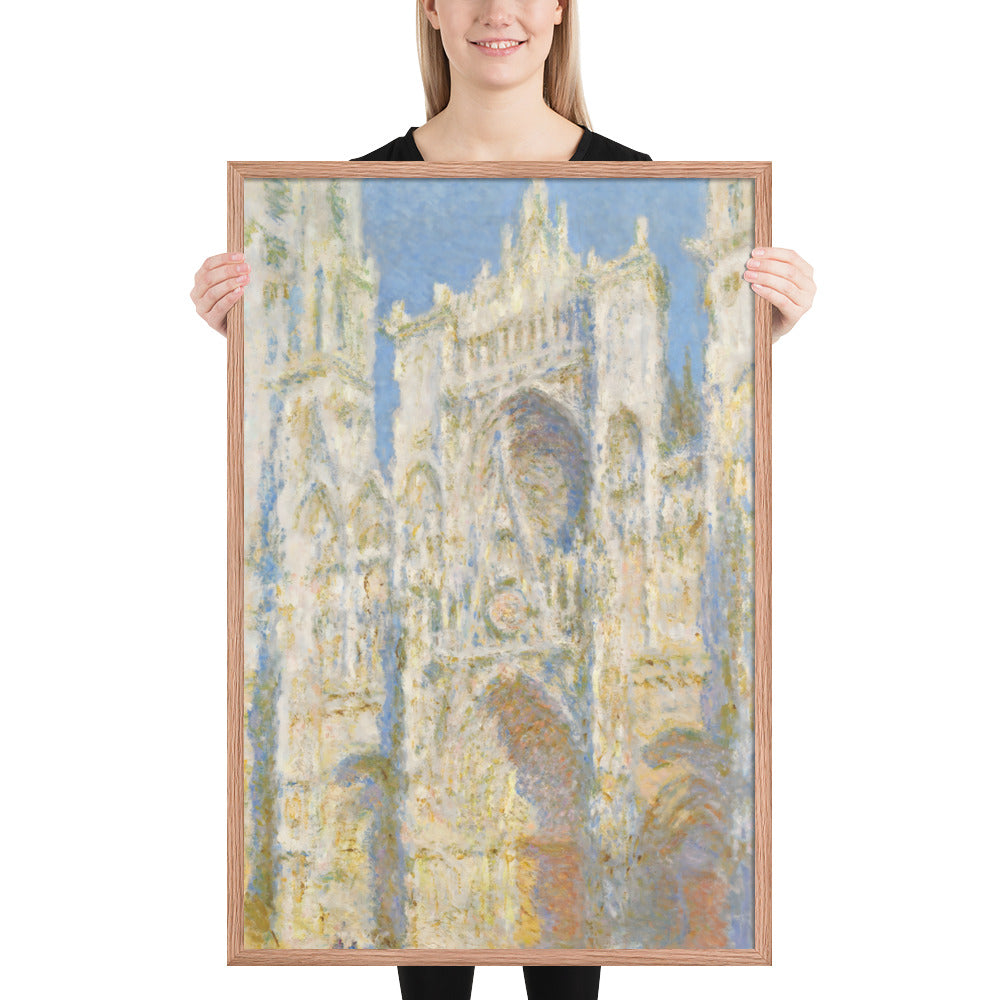 Rouen Cathedral; The Portal (Sunlight) by Claude Monet