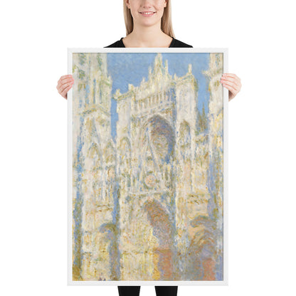 Rouen Cathedral; The Portal (Sunlight) by Claude Monet