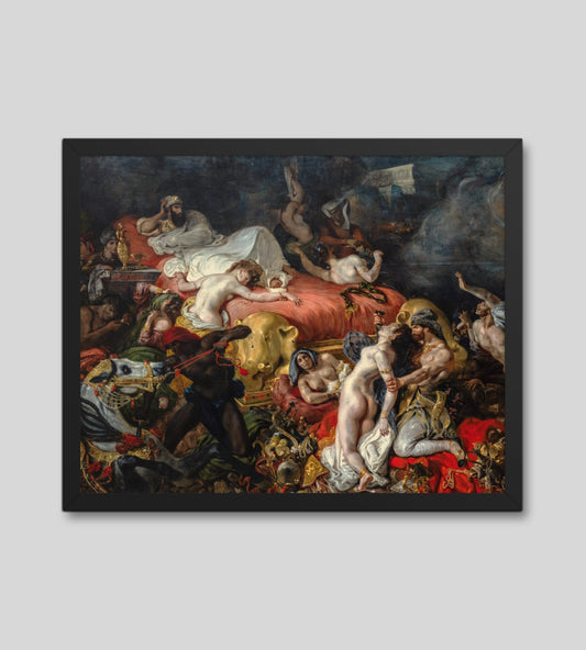 The Death of Sardanapalus by Eugène Delacroix