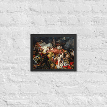 The Death of Sardanapalus by Eugène Delacroix