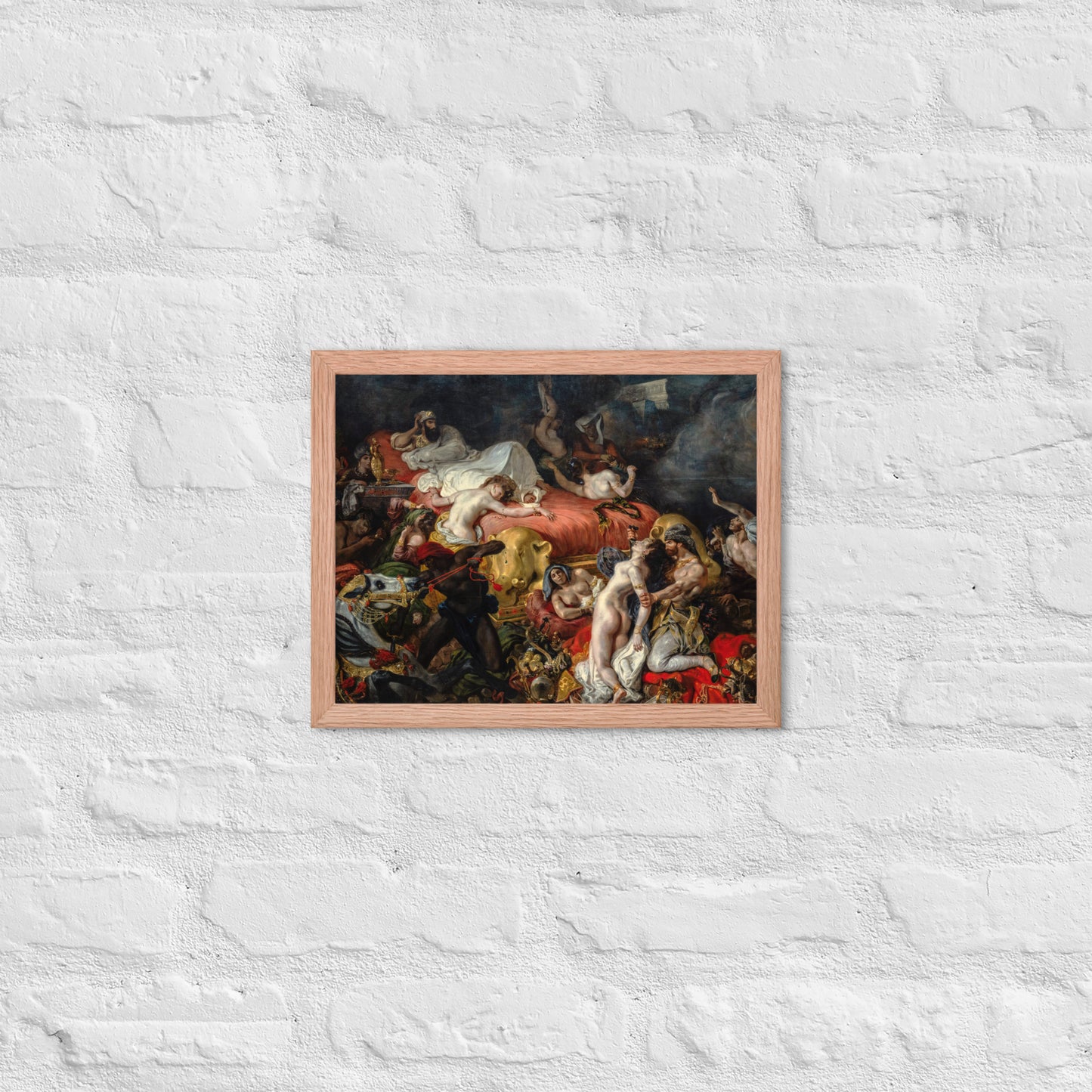 The Death of Sardanapalus by Eugène Delacroix