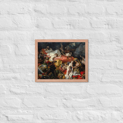 The Death of Sardanapalus by Eugène Delacroix