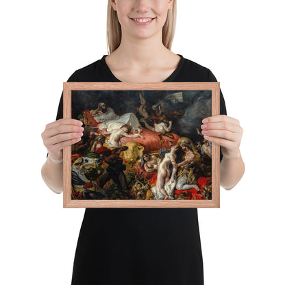 The Death of Sardanapalus by Eugène Delacroix