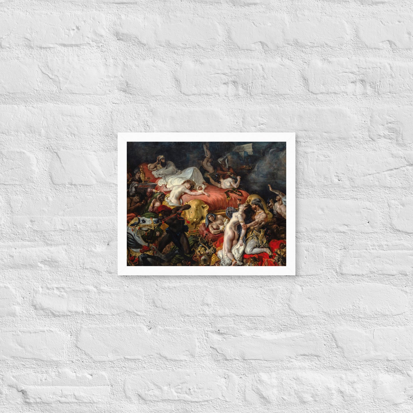 The Death of Sardanapalus by Eugène Delacroix