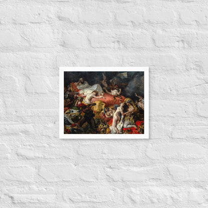 The Death of Sardanapalus by Eugène Delacroix
