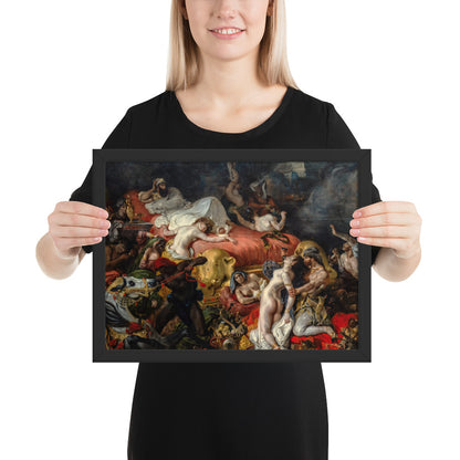 The Death of Sardanapalus by Eugène Delacroix