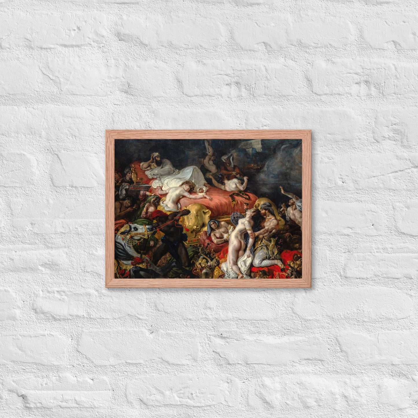 The Death of Sardanapalus by Eugène Delacroix