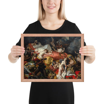 The Death of Sardanapalus by Eugène Delacroix