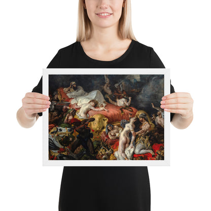 The Death of Sardanapalus by Eugène Delacroix