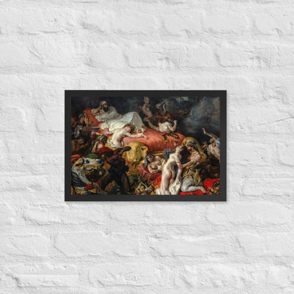 The Death of Sardanapalus by Eugène Delacroix