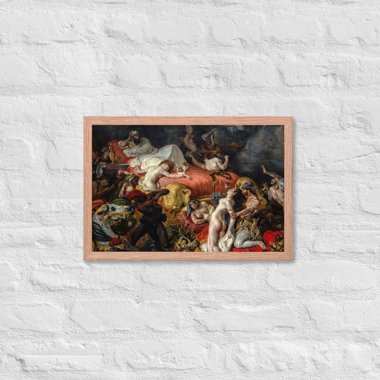 The Death of Sardanapalus by Eugène Delacroix