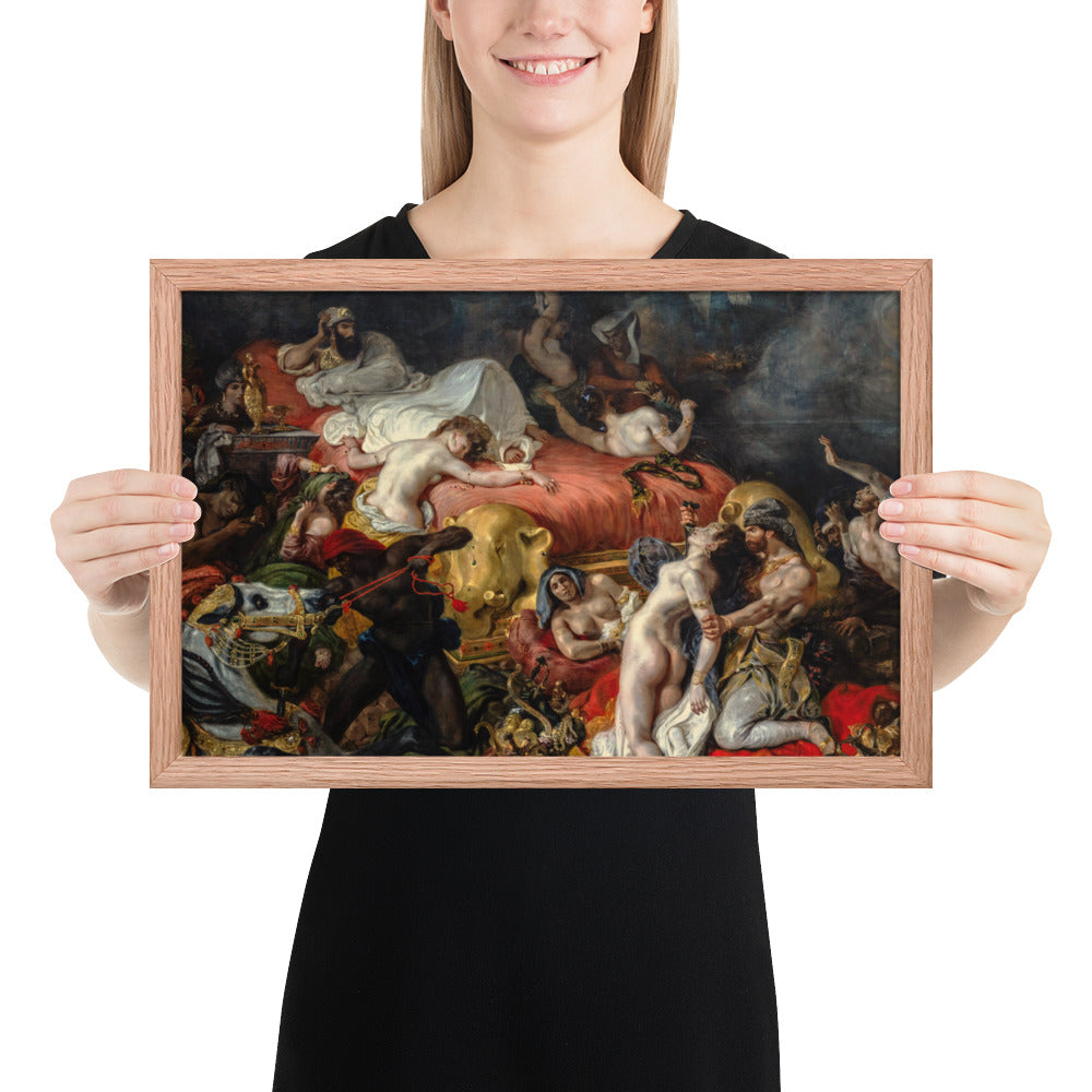 The Death of Sardanapalus by Eugène Delacroix