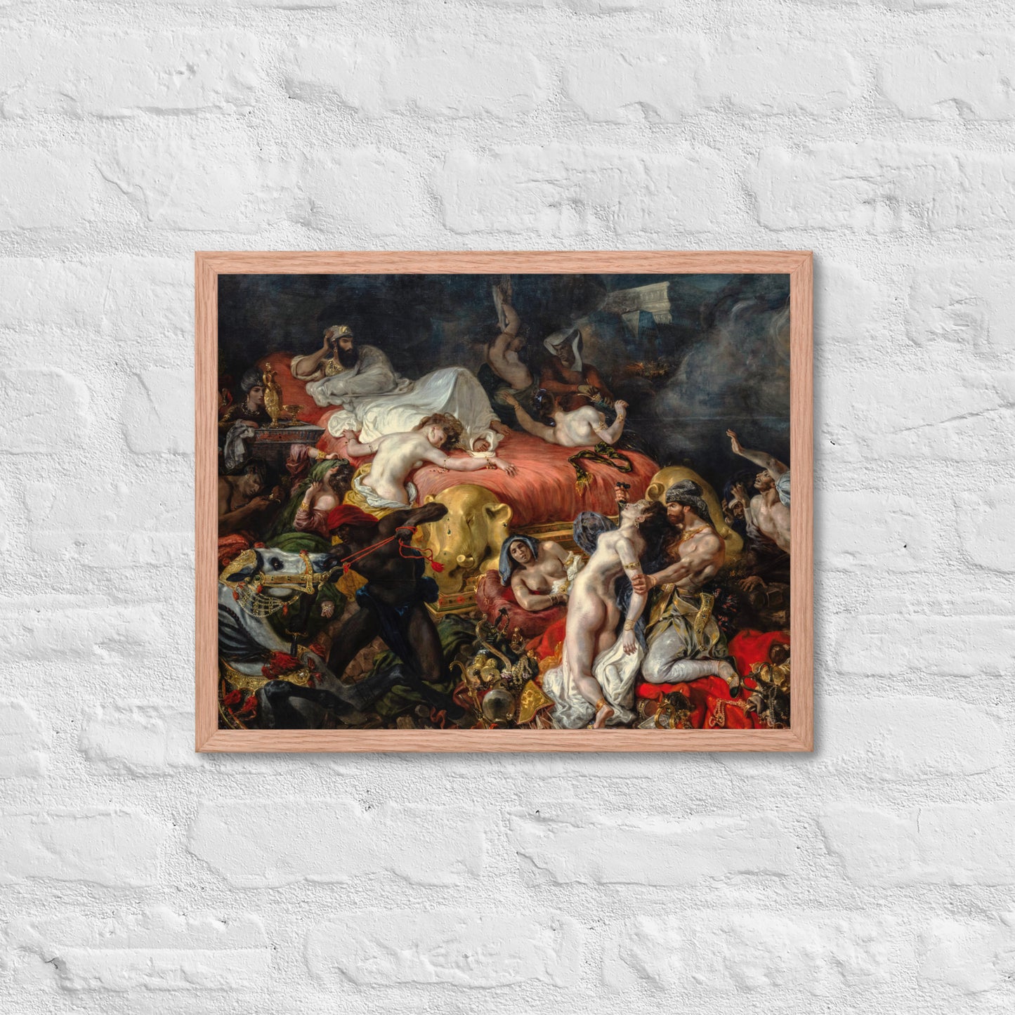 The Death of Sardanapalus by Eugène Delacroix
