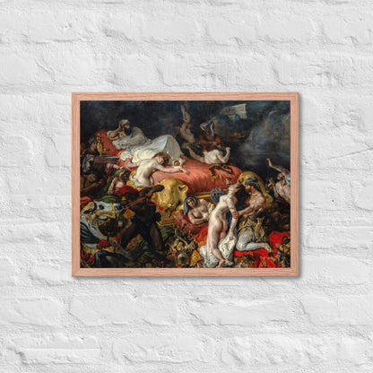 The Death of Sardanapalus by Eugène Delacroix