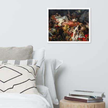 The Death of Sardanapalus by Eugène Delacroix