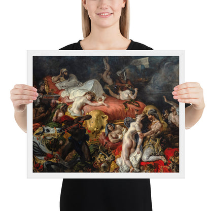The Death of Sardanapalus by Eugène Delacroix