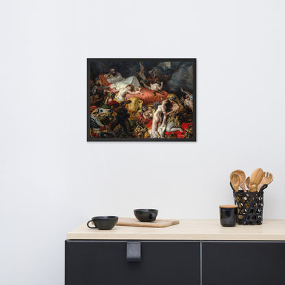 The Death of Sardanapalus by Eugène Delacroix