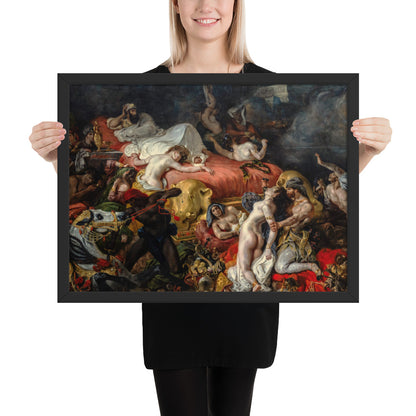 The Death of Sardanapalus by Eugène Delacroix