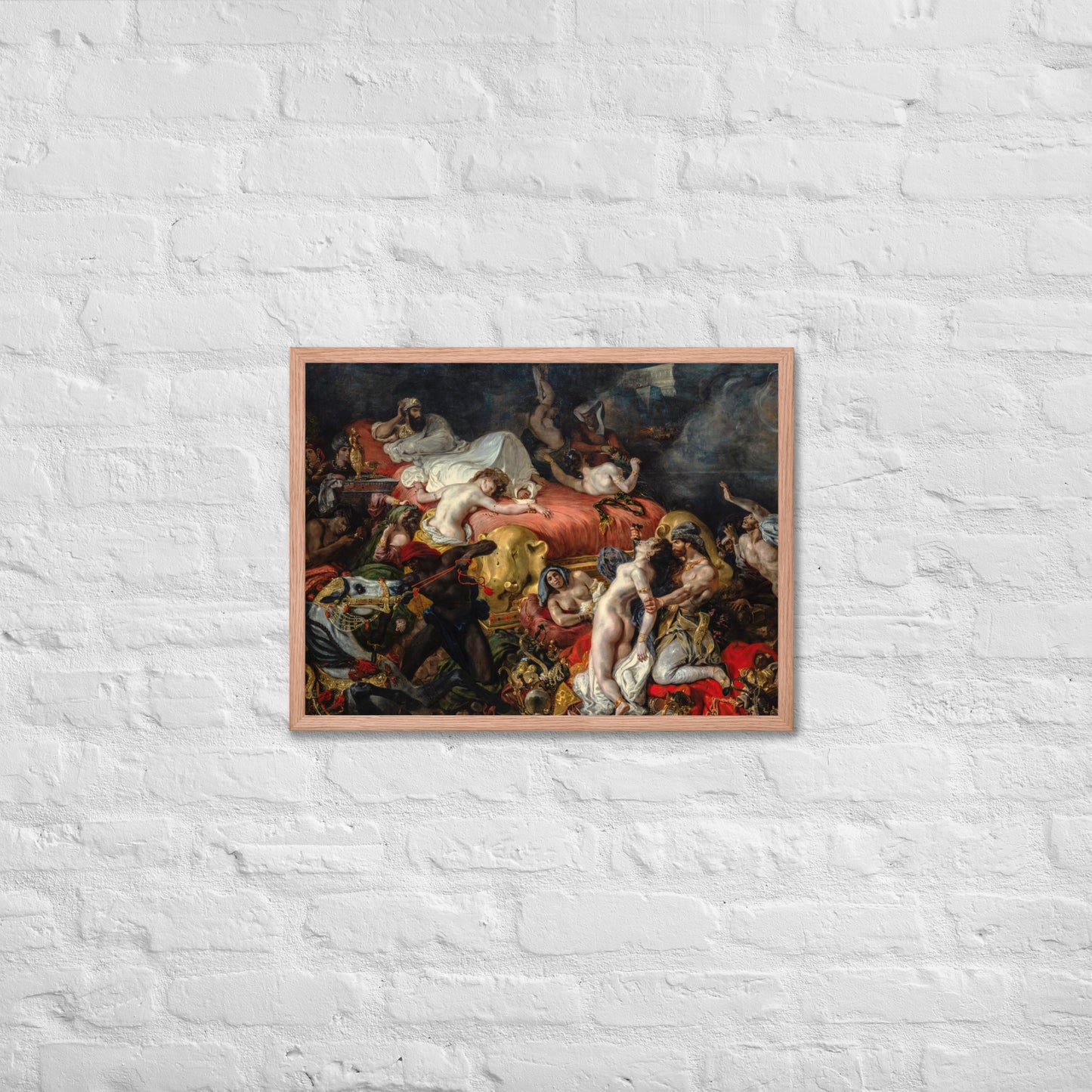 The Death of Sardanapalus by Eugène Delacroix