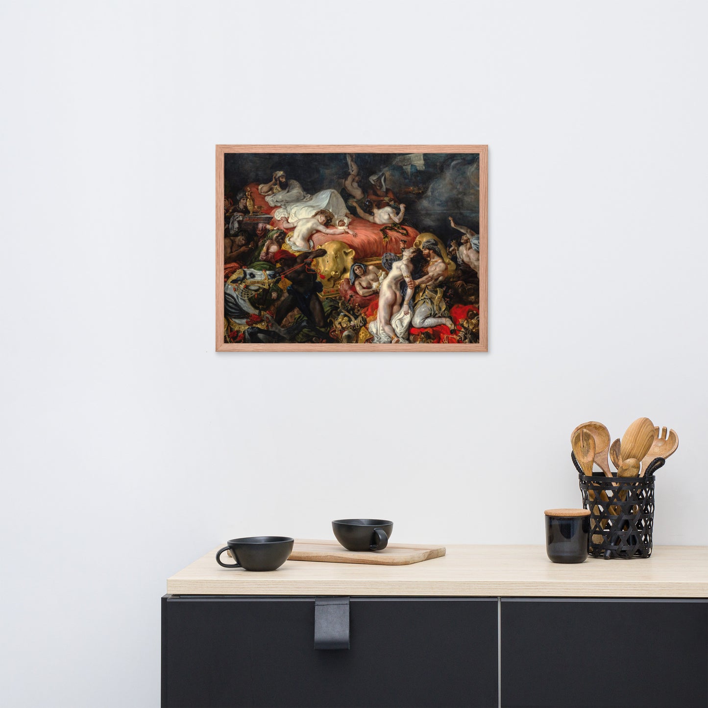 The Death of Sardanapalus by Eugène Delacroix