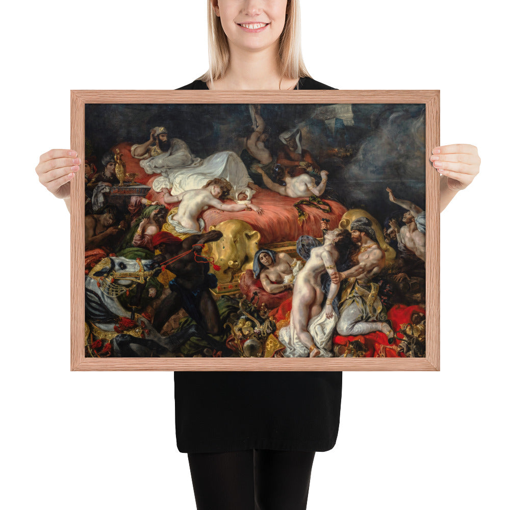 The Death of Sardanapalus by Eugène Delacroix