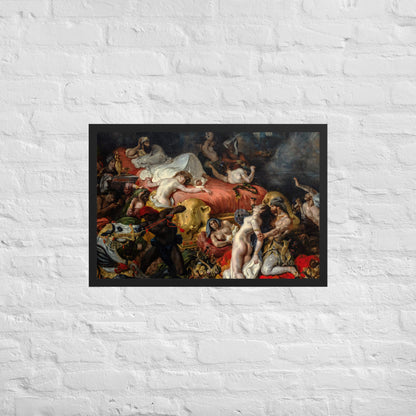 The Death of Sardanapalus by Eugène Delacroix