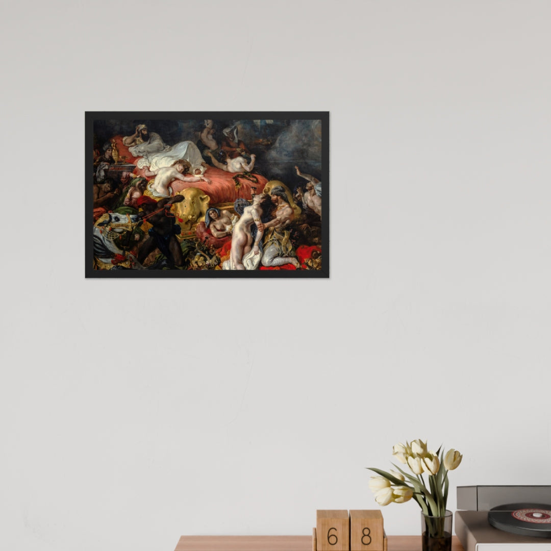 The Death of Sardanapalus by Eugène Delacroix