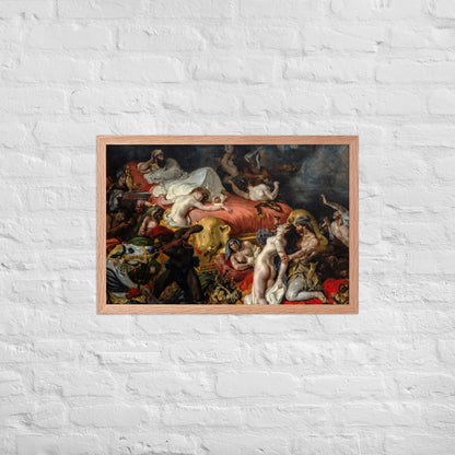 The Death of Sardanapalus by Eugène Delacroix