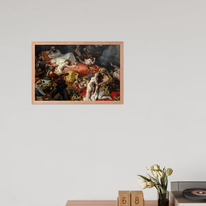 The Death of Sardanapalus by Eugène Delacroix